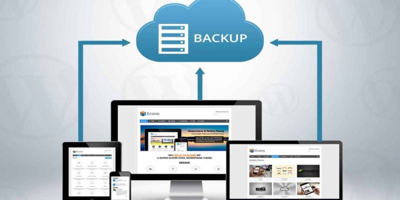 back up your WordPress site