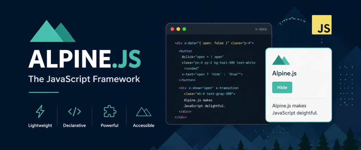 Alpine.js : The JavaScript Framework