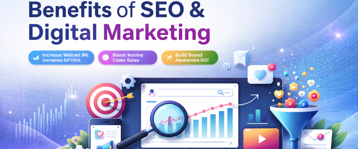 Benefits of SEO & Digital Marketing
