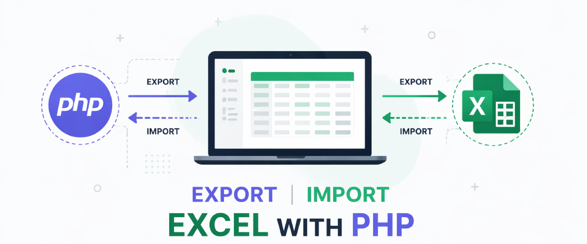 EXPORT/IMPORT EXCEL WITH PHP
