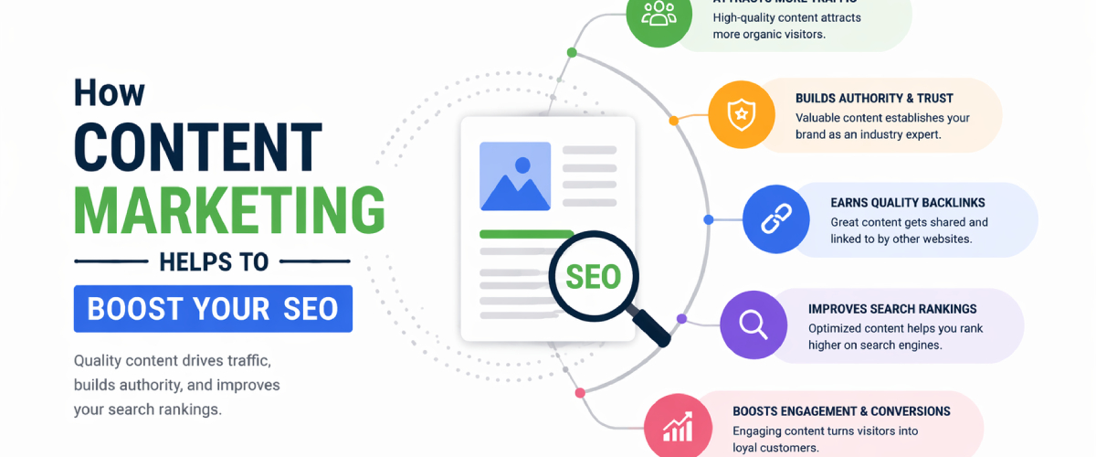 How content marketing helps to boost your SEO?