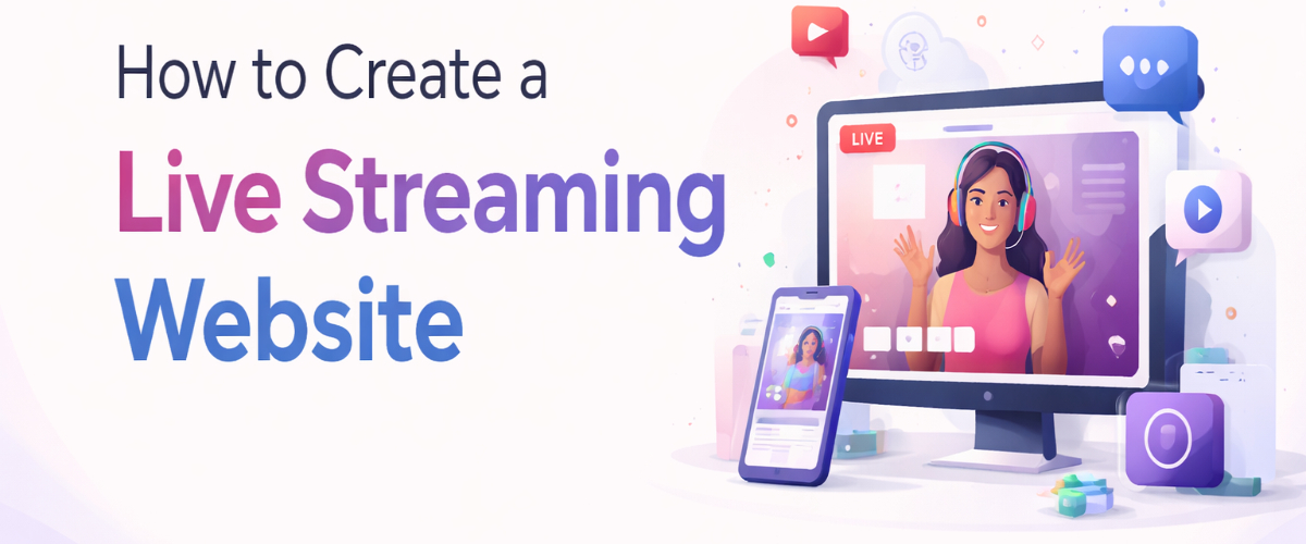 How to Create a Live Streaming Website?