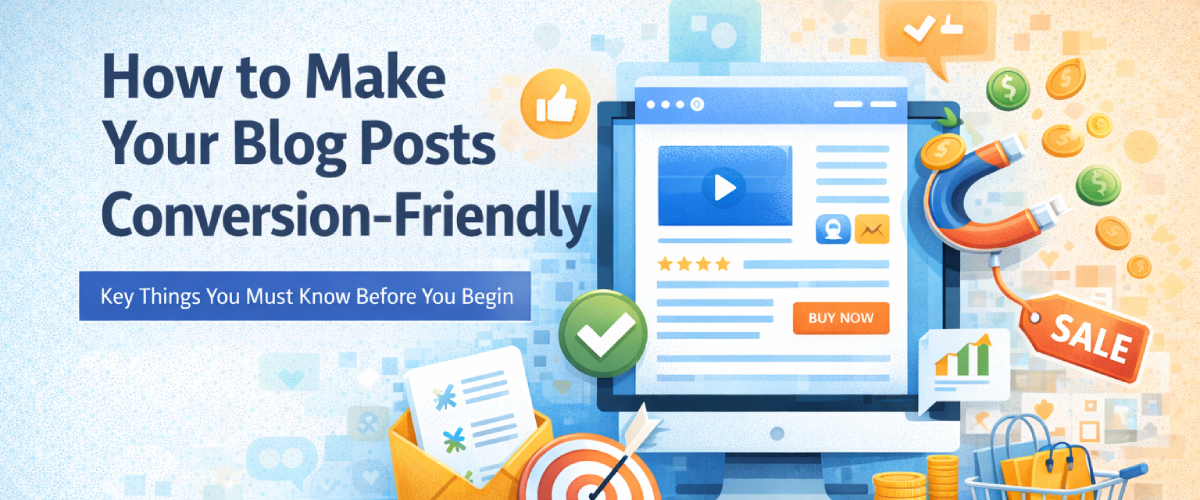 How To Make Your Blog Posts Conversion-Friendly