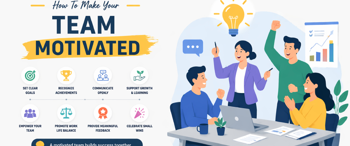 How to make your Team Motivated?
