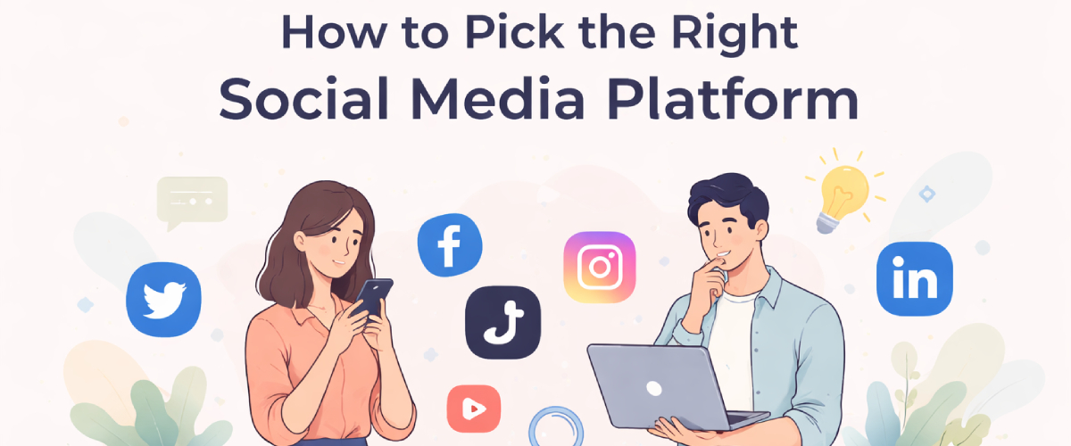 How to pick the right social media platform?