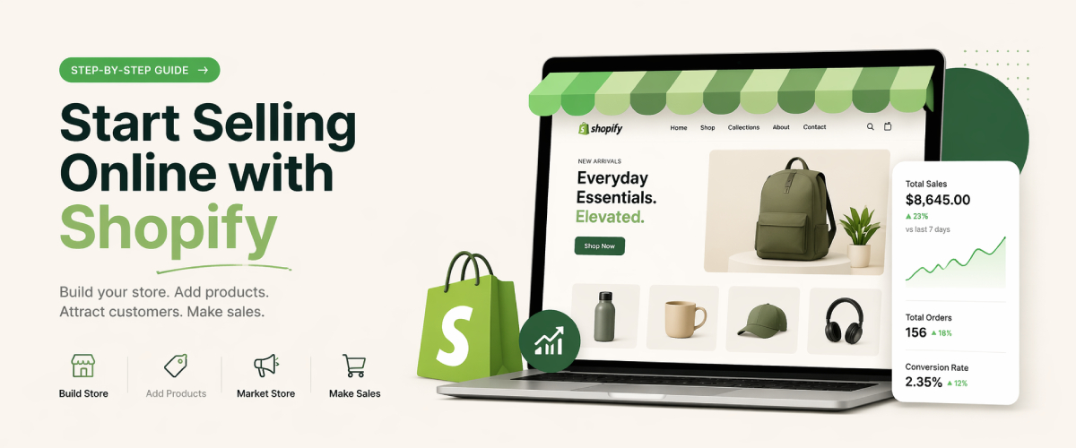 How to sell online with Shopify