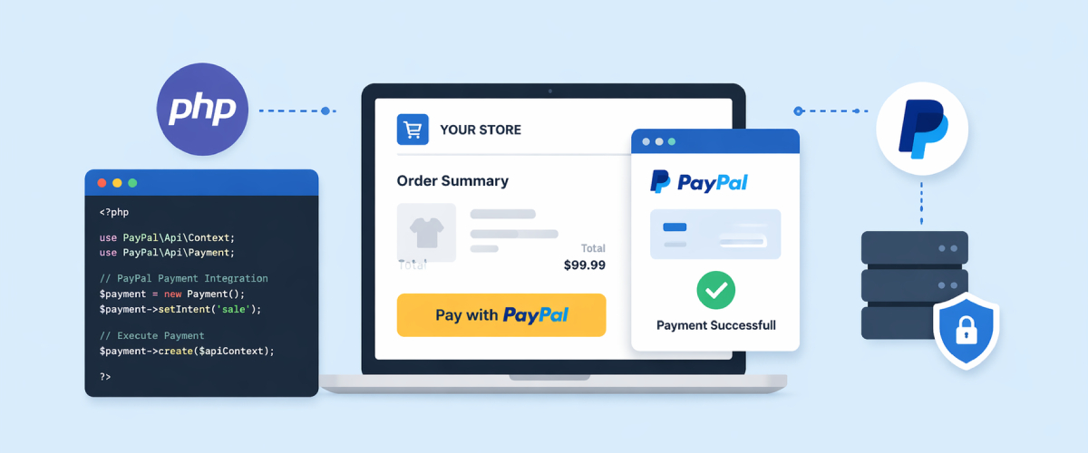 Integrating paypal payment gateway with PHP