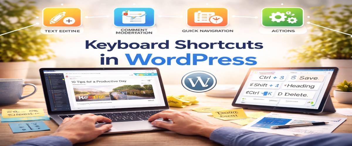 Keyboard Shortcuts in WordPress