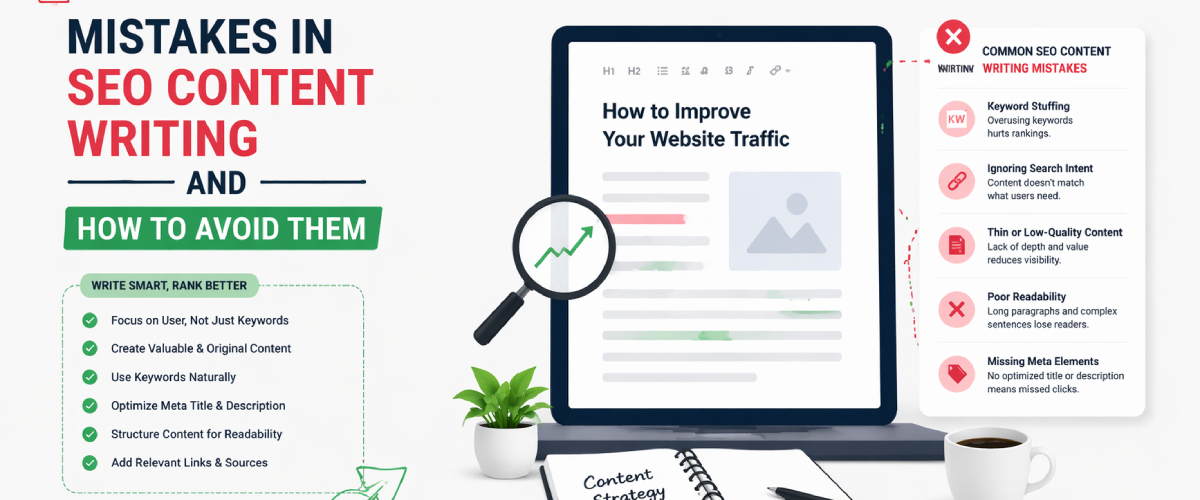 How to avoid mistakes in SEO Content Writing?