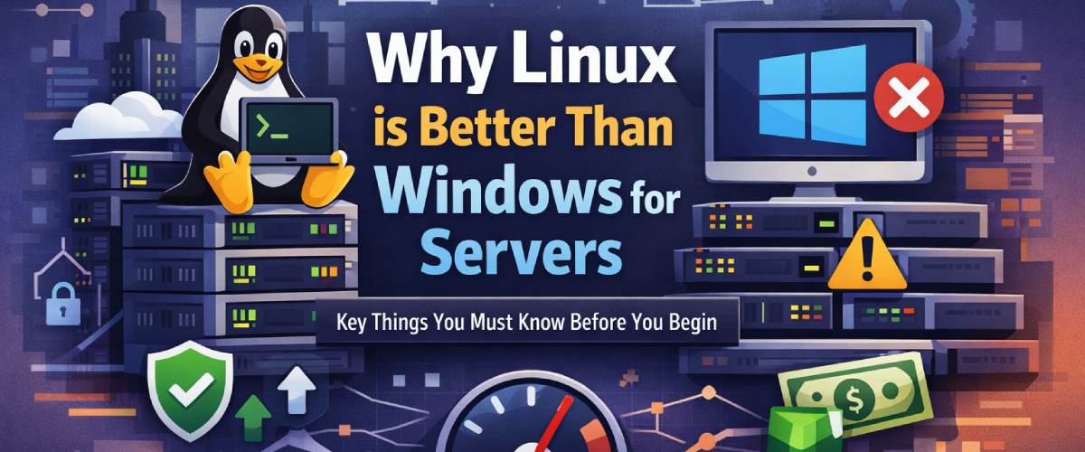 Why Linux Is Better Than Windows For Servers
