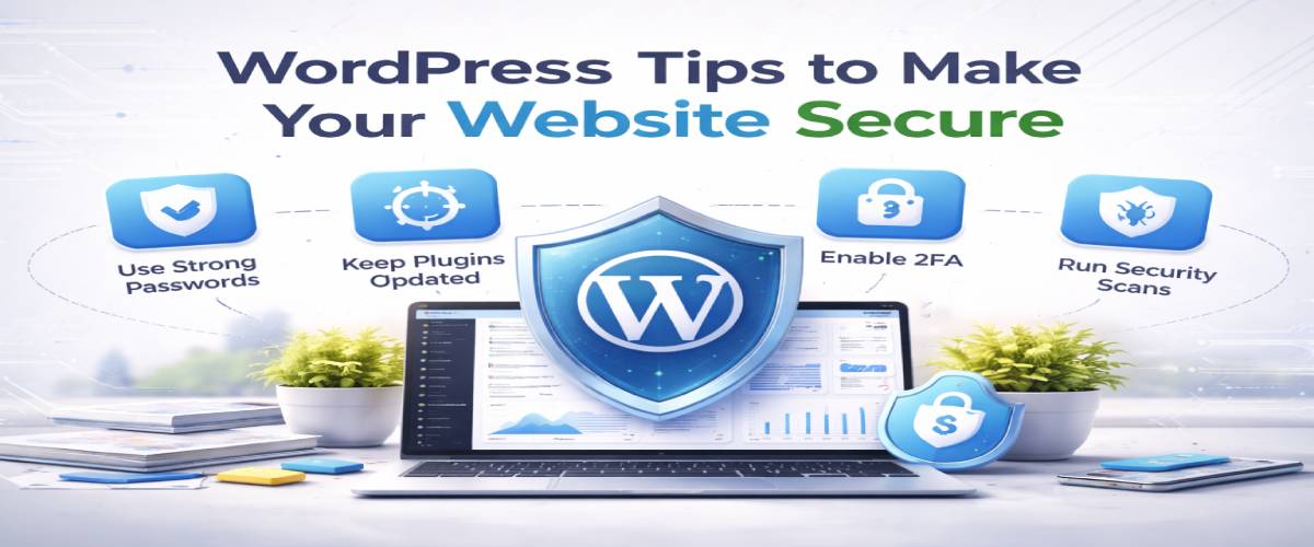 WordPress tips to make your website secure
