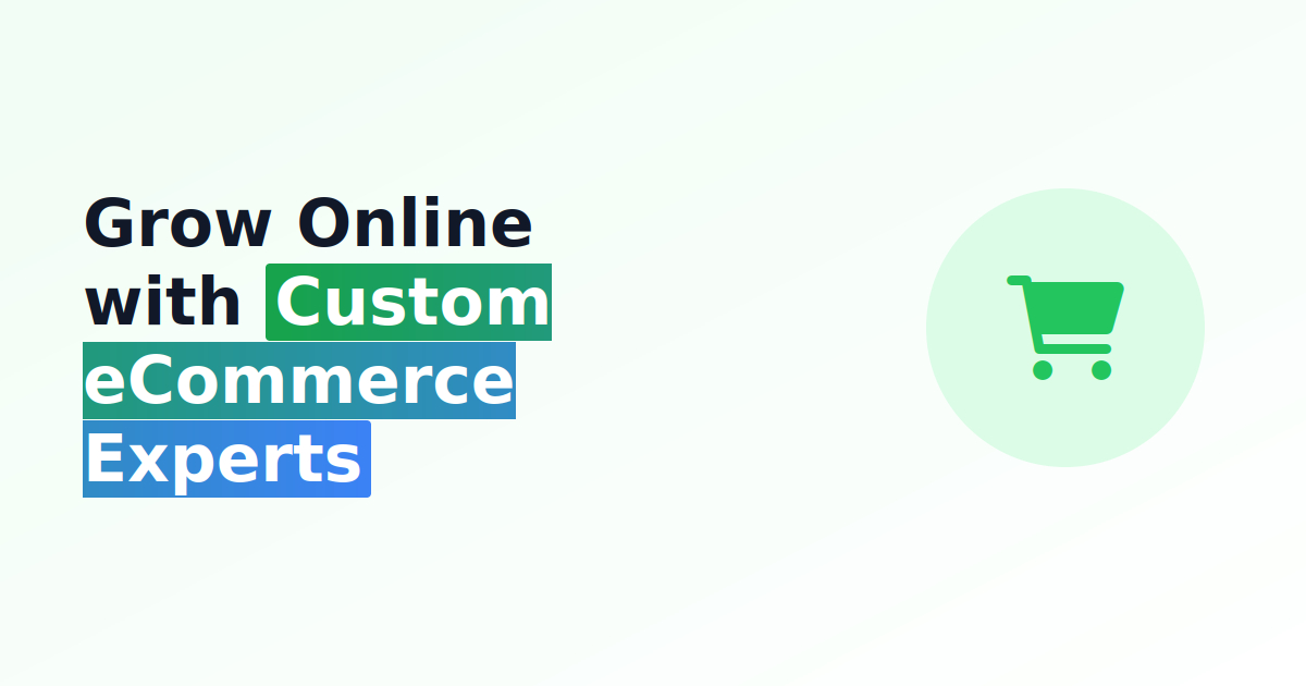 Ecommerce Website Design and Development Company | Web Mavens