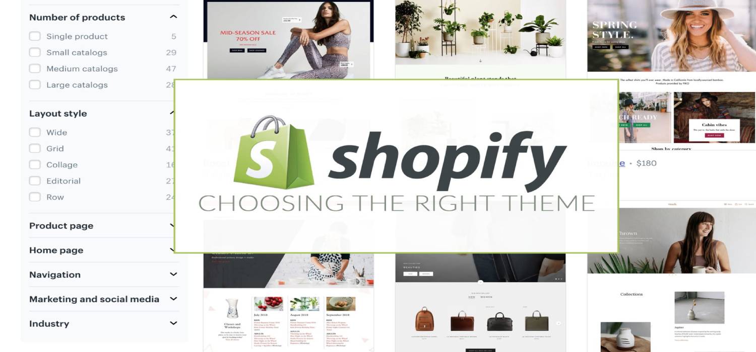 How Should You Choose a Shopify Theme for Your Online Store?